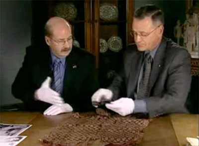 mauiello Thomas P. Mauriello (right), and Tom Lange (left), from Lizzie Borden Had an Axe (2004)