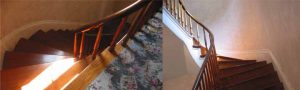 The Stairway looking down and up