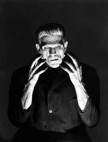 Boris Karloff as Frankenstein’s Monster.