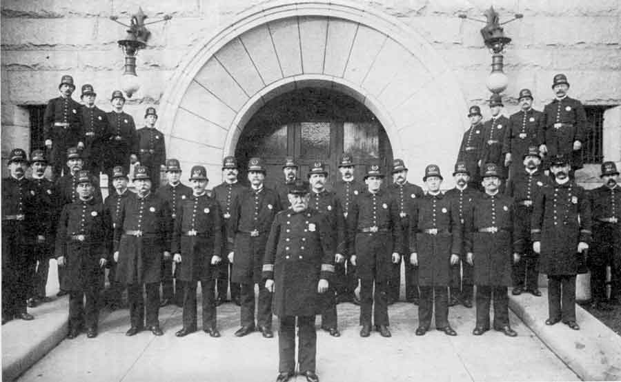 Fall River Police, 1900.