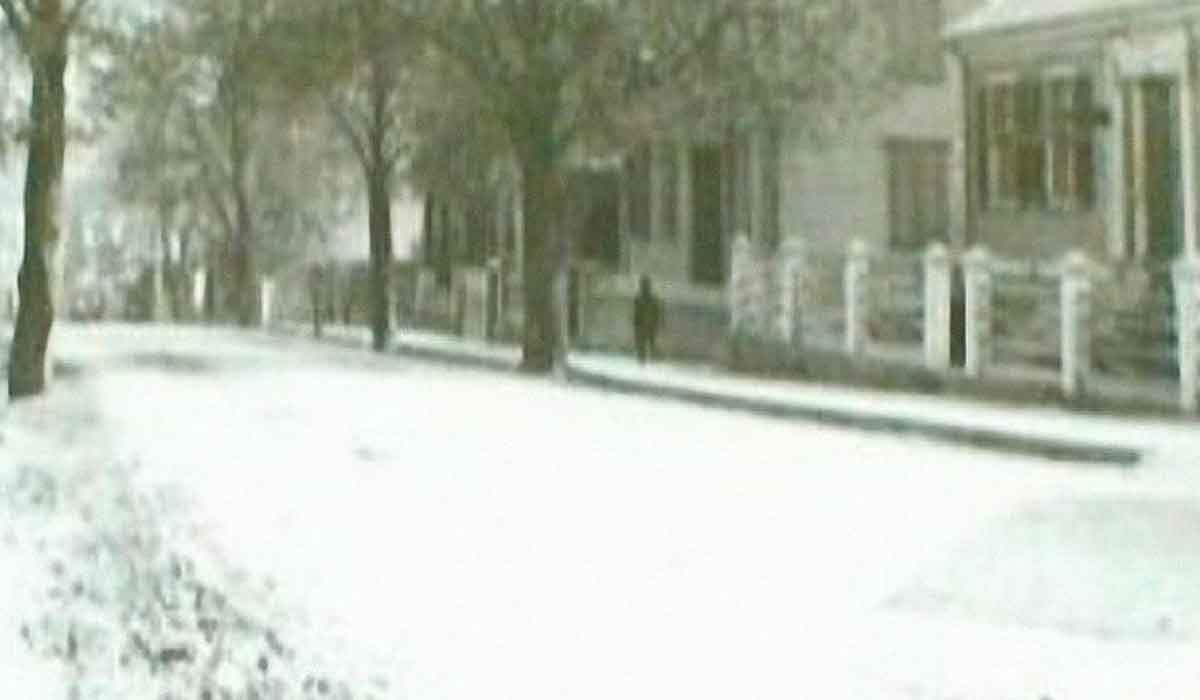 Second Street in 1892 or 1893.