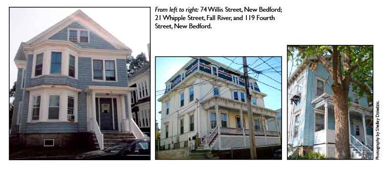 Eli Bence's various houses.