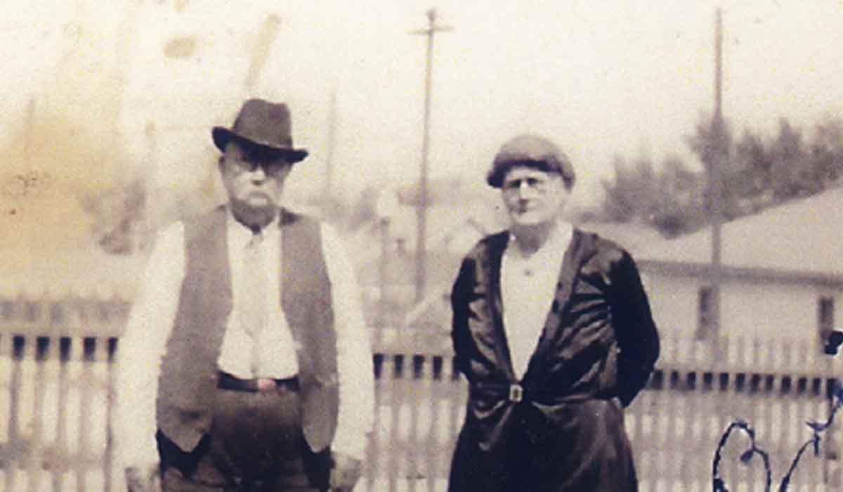 Bridget and John Sullivan in later years.