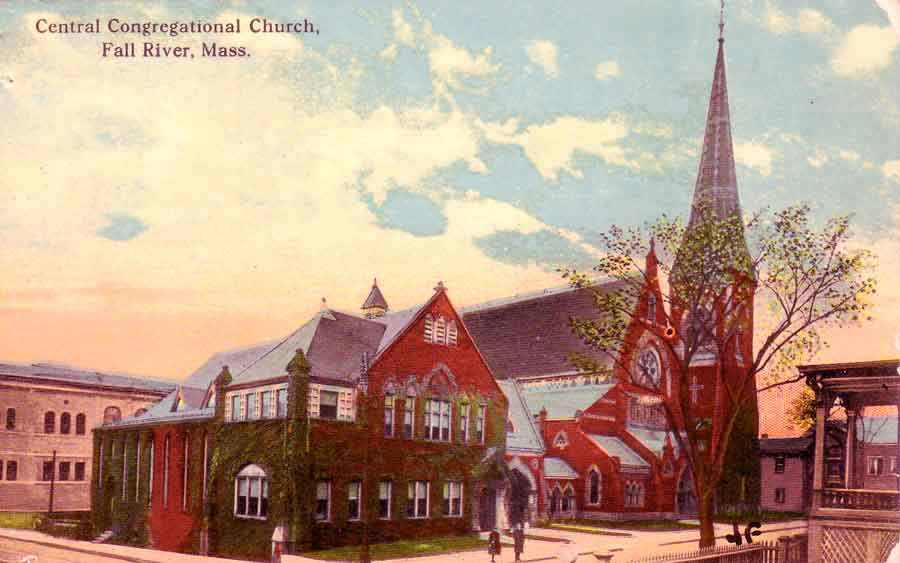Central Congregational Church, Fall River, Massachusetts.