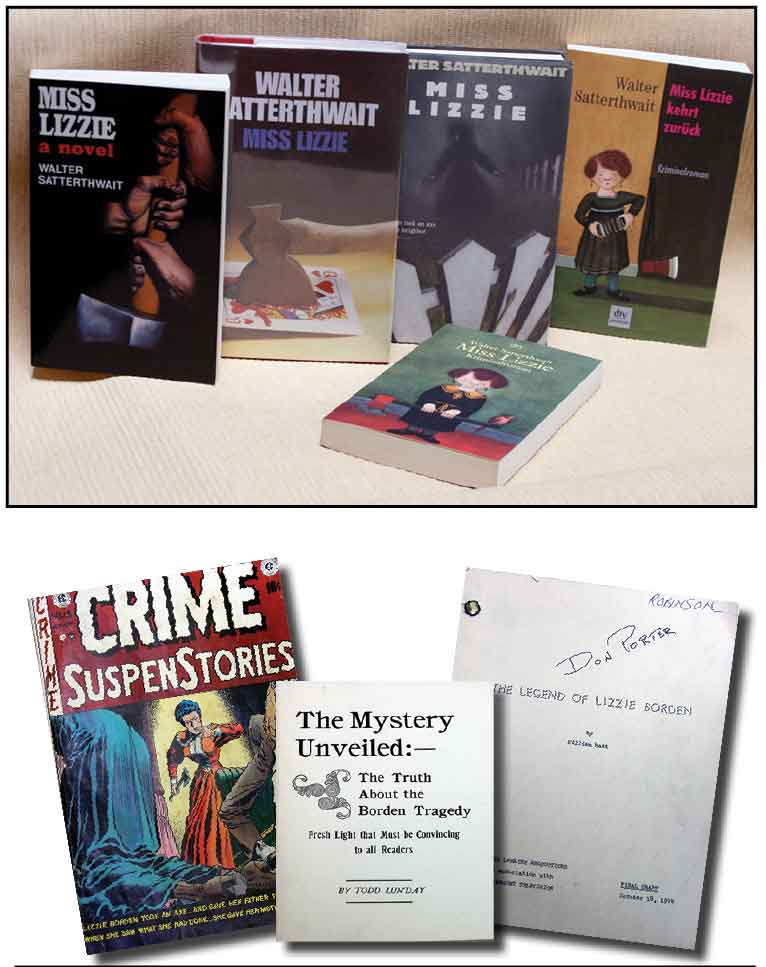 Various Lizzie Borden titles.