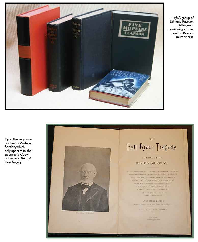 Various Lizzie Borden titles.