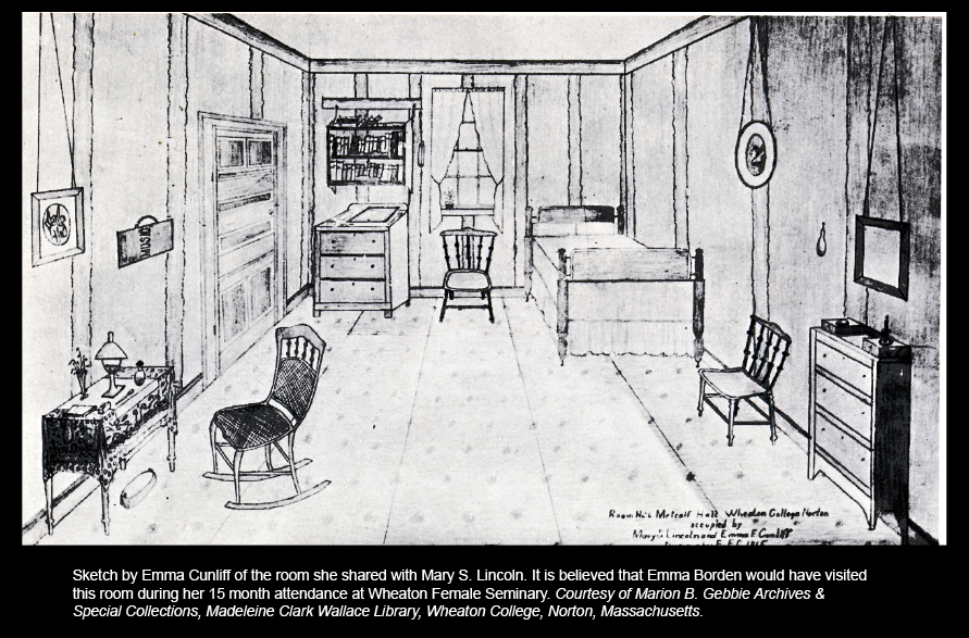 Sketch of room.