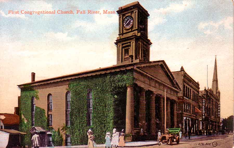 First Congregational Church, Fall River, Massachusetts.