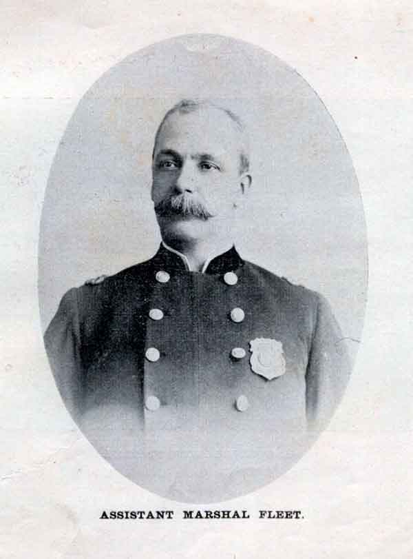 Assistant Marshal John Fleet.