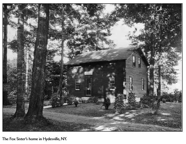 Fox Sisters' home.