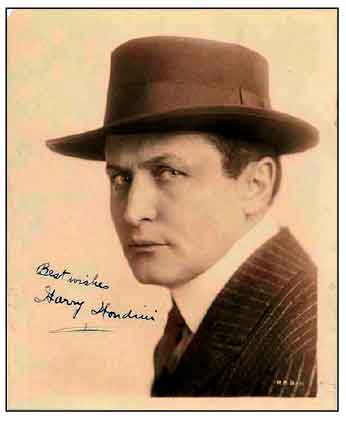 Harry Houdini.