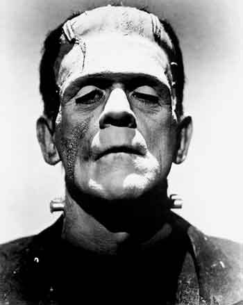Boris Karloff as Frankenstein’s Monster.