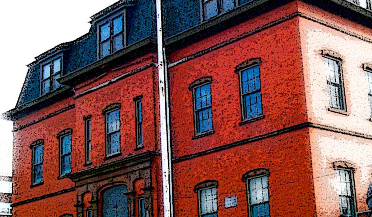 Morgan Street school in Fall River, Massachusetts.