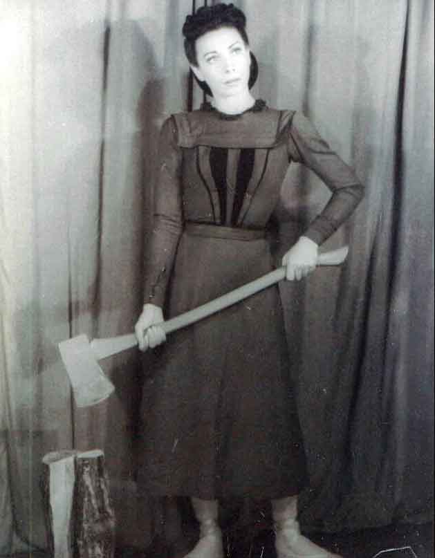Nora Kaye as Lizzie Borden, in Agnes de Mille’s Fall River Legend