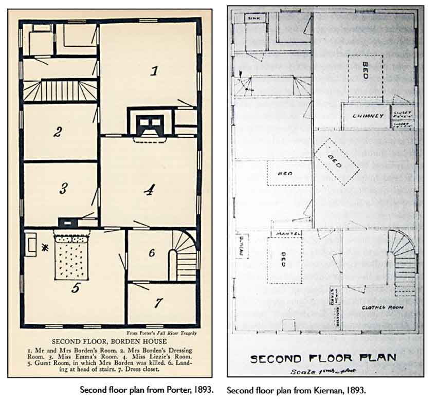 Floor plans for Second Street.