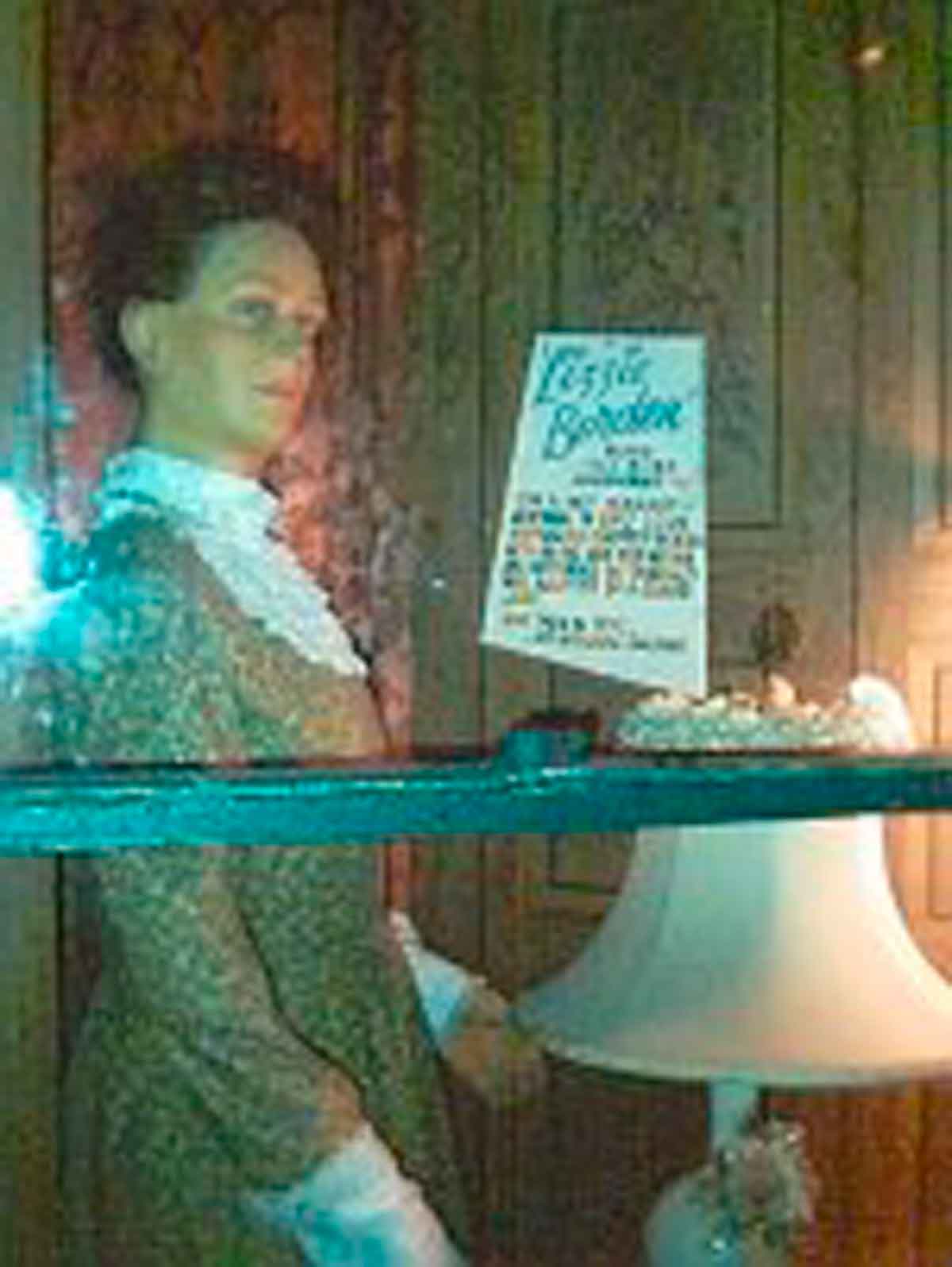 Lizzie in wax.