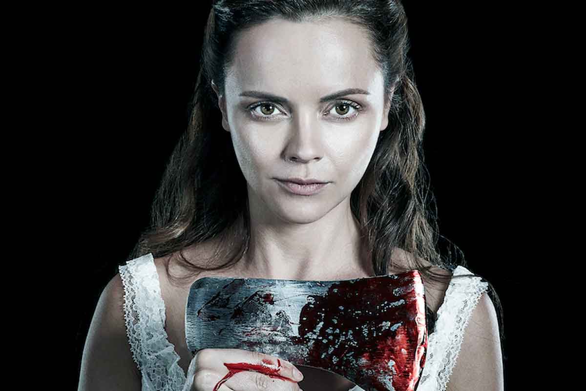 Christina Ricci as Lizzie Borden.