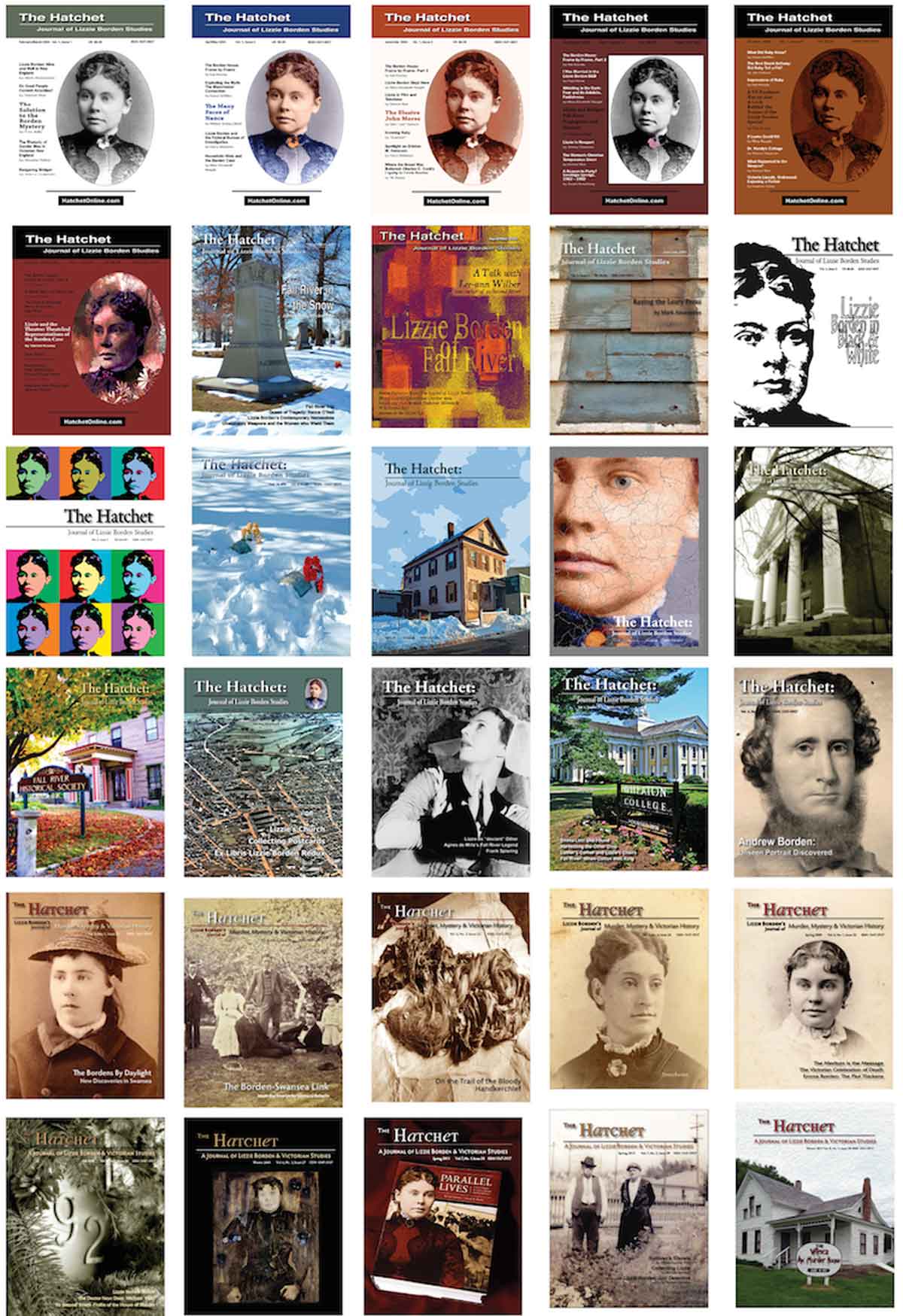 All 30 Hatchet covers.