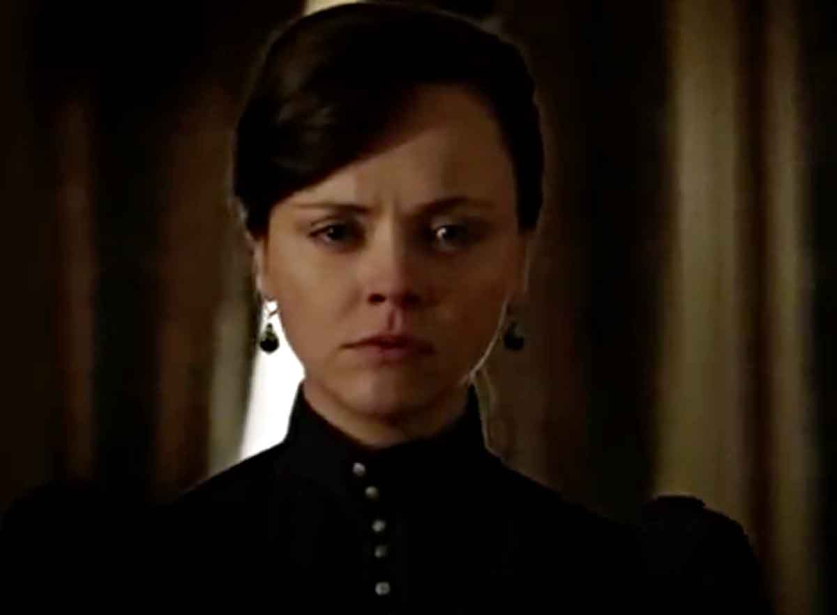 Christina Ricci as Lizzie Borden.