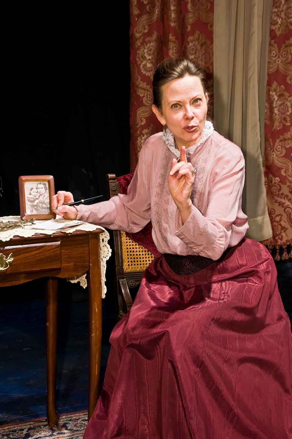 Jill Dalton as Lizzie Borden.