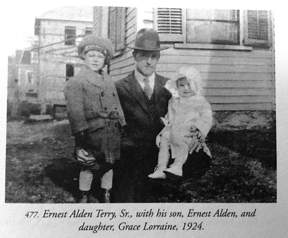 Ernest Alden Terry Sr. with Alden and Grace.