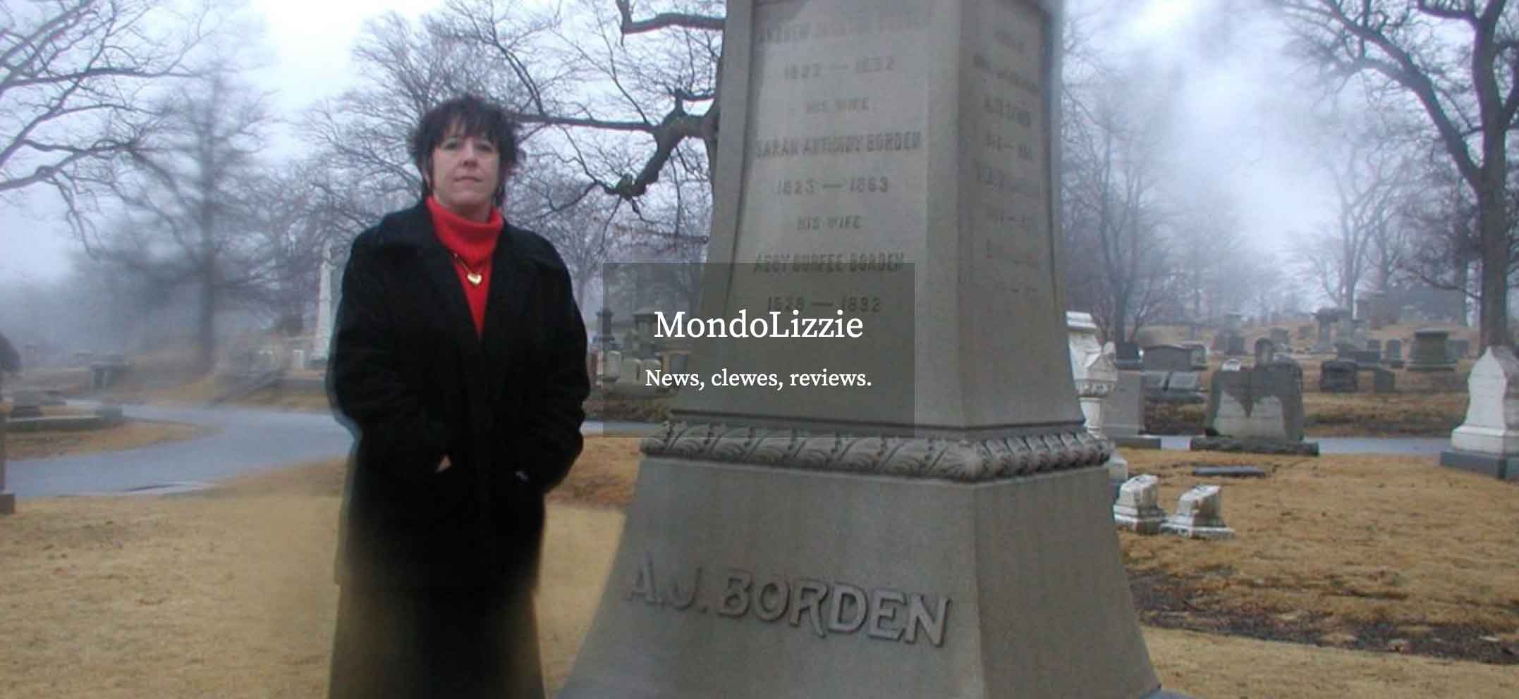 Stefani Koorey at Borden grave.