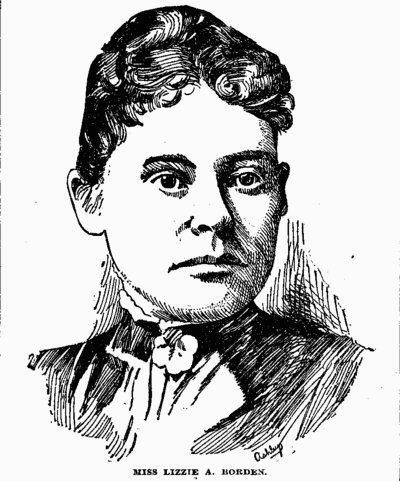 Lizzie Borden in court